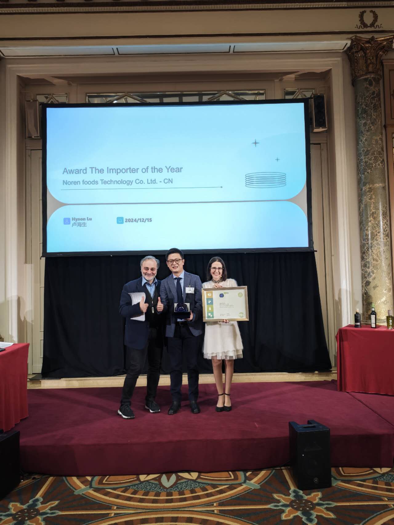 Flos Olei 2025 award ceremony